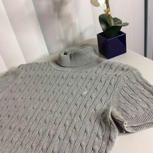 Nautica Women Sweater Size Large Grey